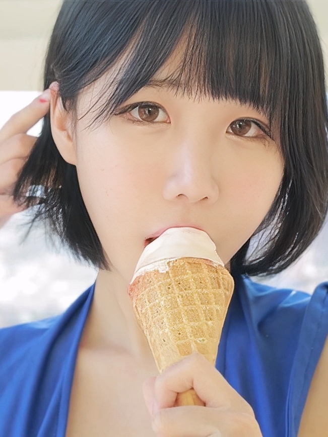 「Monthly Addielyn」冰淇淋+抹油(/)