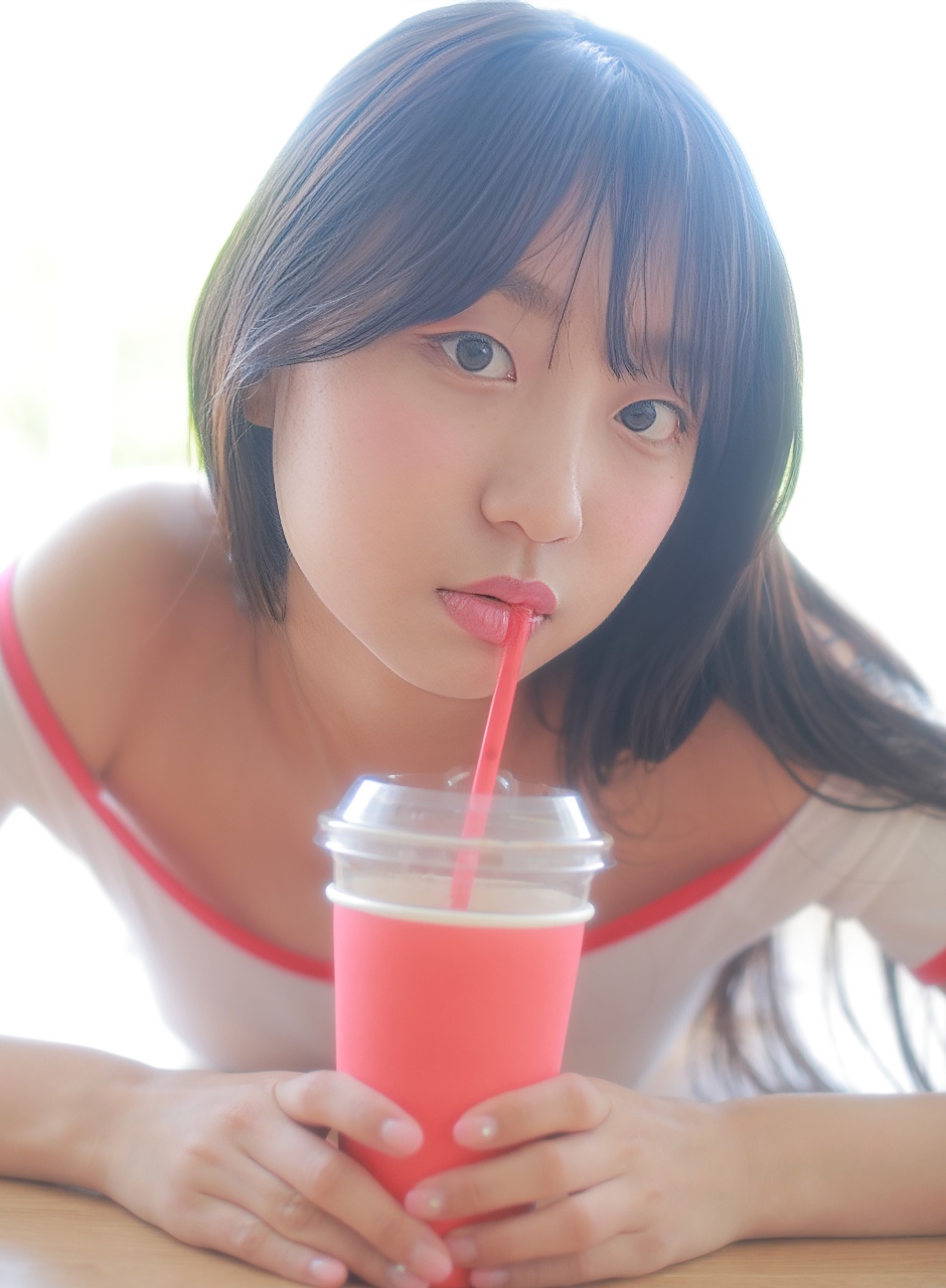 「韩国正妹」Eunji Pyo – 迷你裙试穿(/)