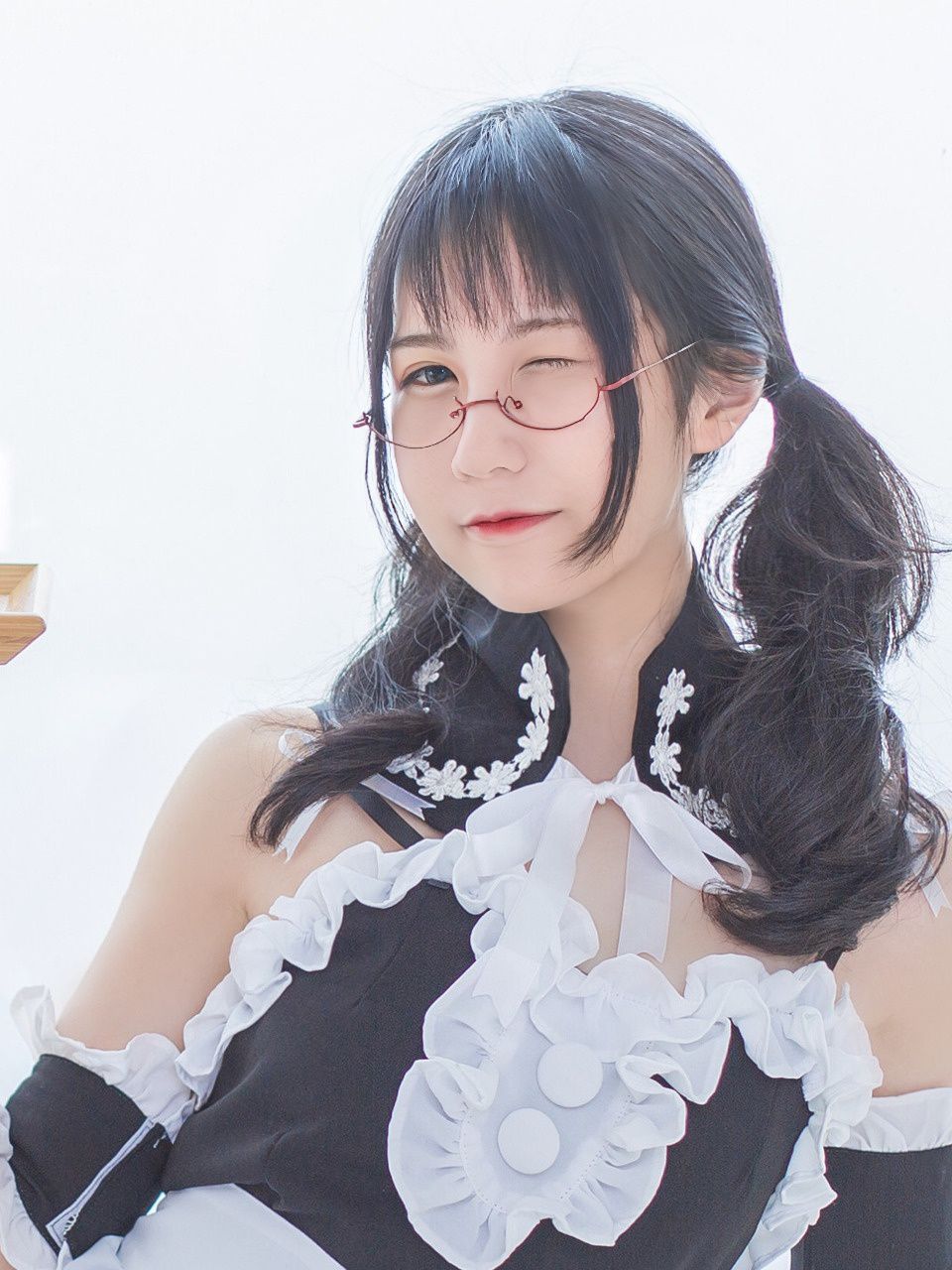 「微博正妹」逐月SU 7月女仆写真(+/)