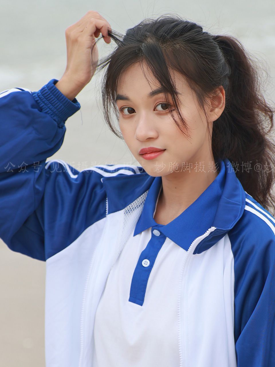 「见新摄影」网红少女 - 校园风(252/P//)