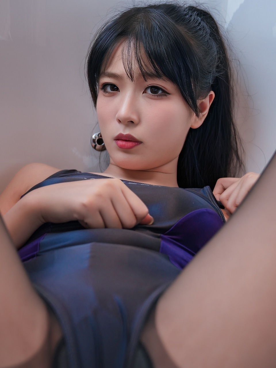 「轩萧学姐」套图 – 竞泳2