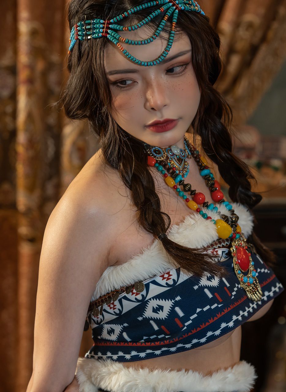 「秋和柯基」图包 – 雀斑少女