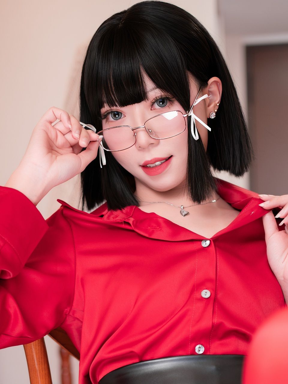 「Money冷冷」辉夜姬 – OL制服