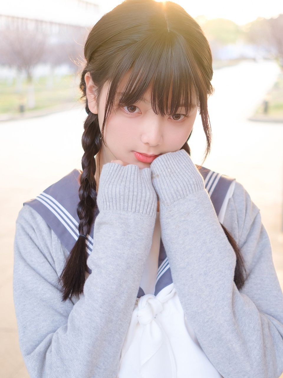 「稚乖画册」05 – 双马尾JK