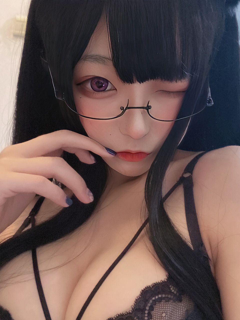 「佳佳好难啊」COS图包 – 透明女仆