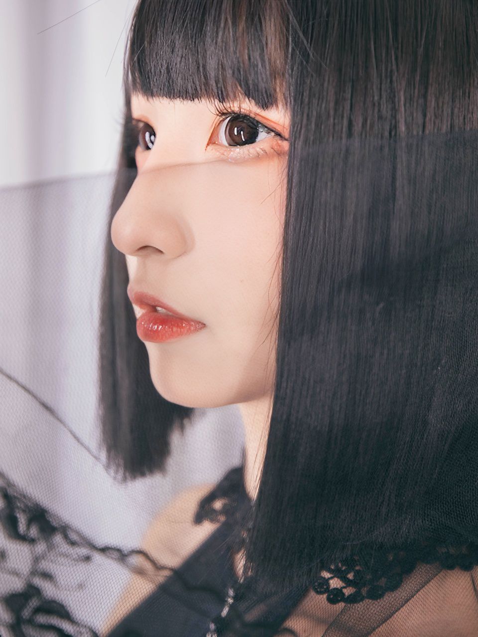 「神楽坂真冬」 黑纱公主