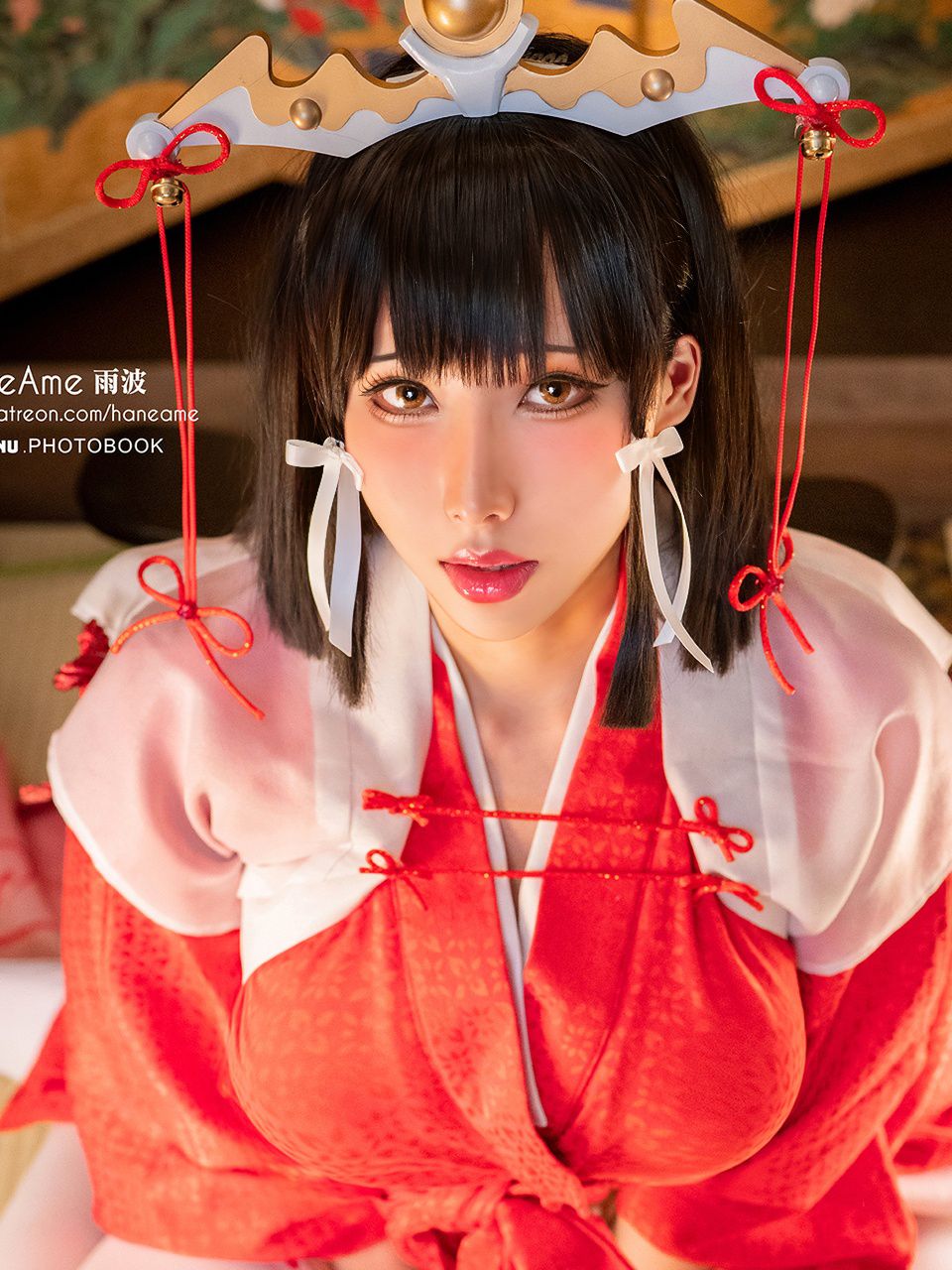 「雨波_HaneAme」红衣巫女