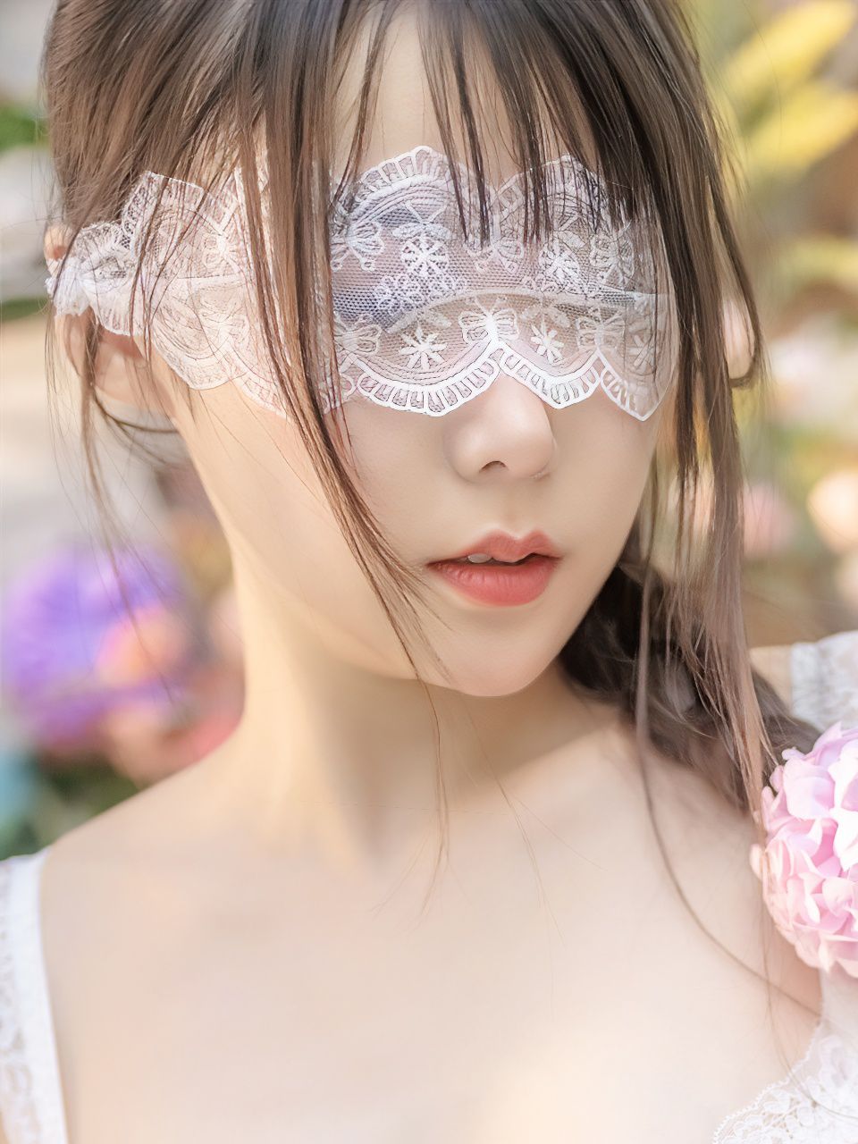  香草喵露露 白色玫瑰