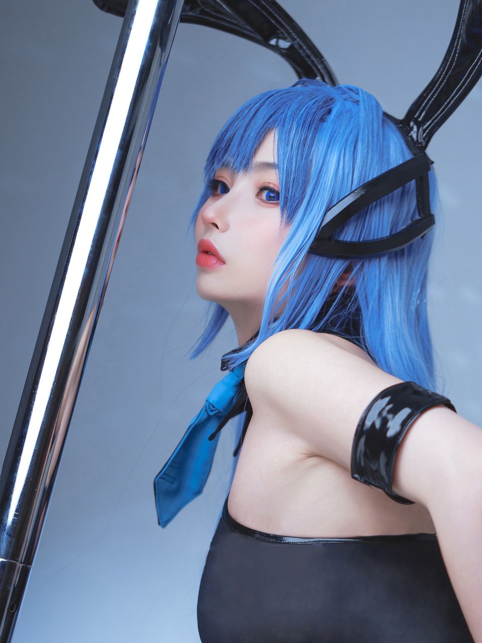  rioko凉凉子 花园兔女郎Cos