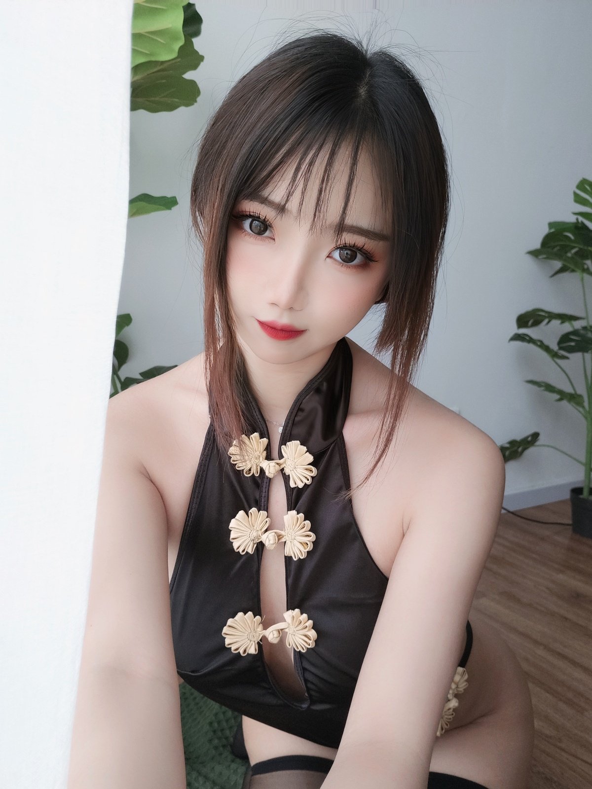 【鬼畜瑶在不在w】黑色短款旗袍0301补档