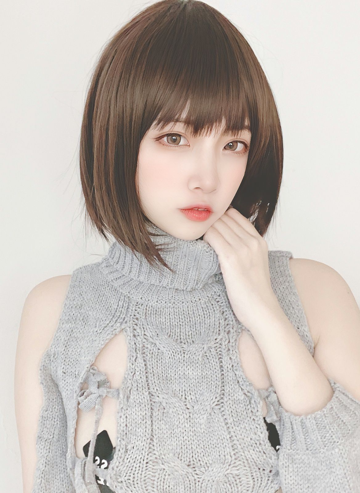 【二佐Nisa】洞洞毛衣