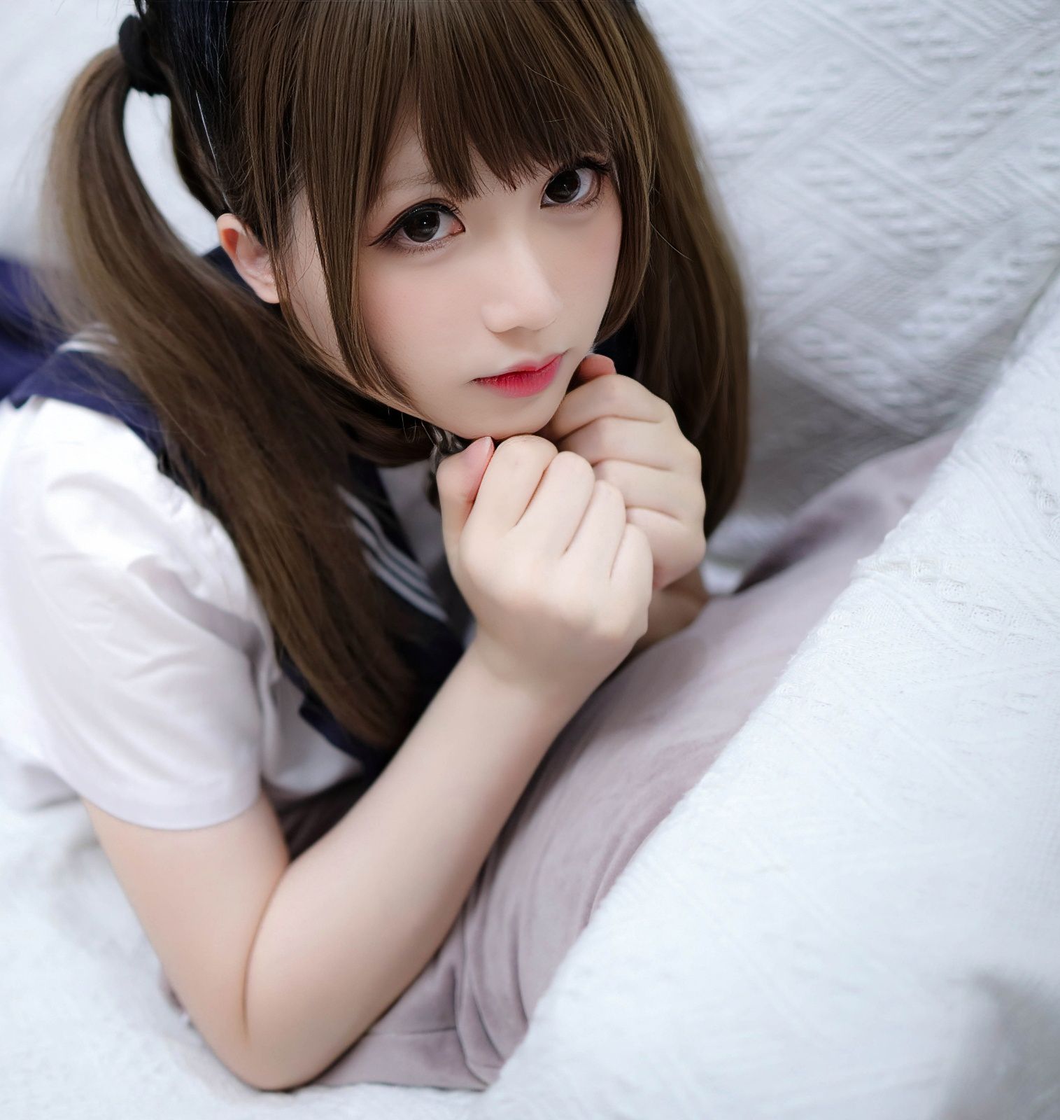  Nyako喵子 NO.008 水手服+红绑带