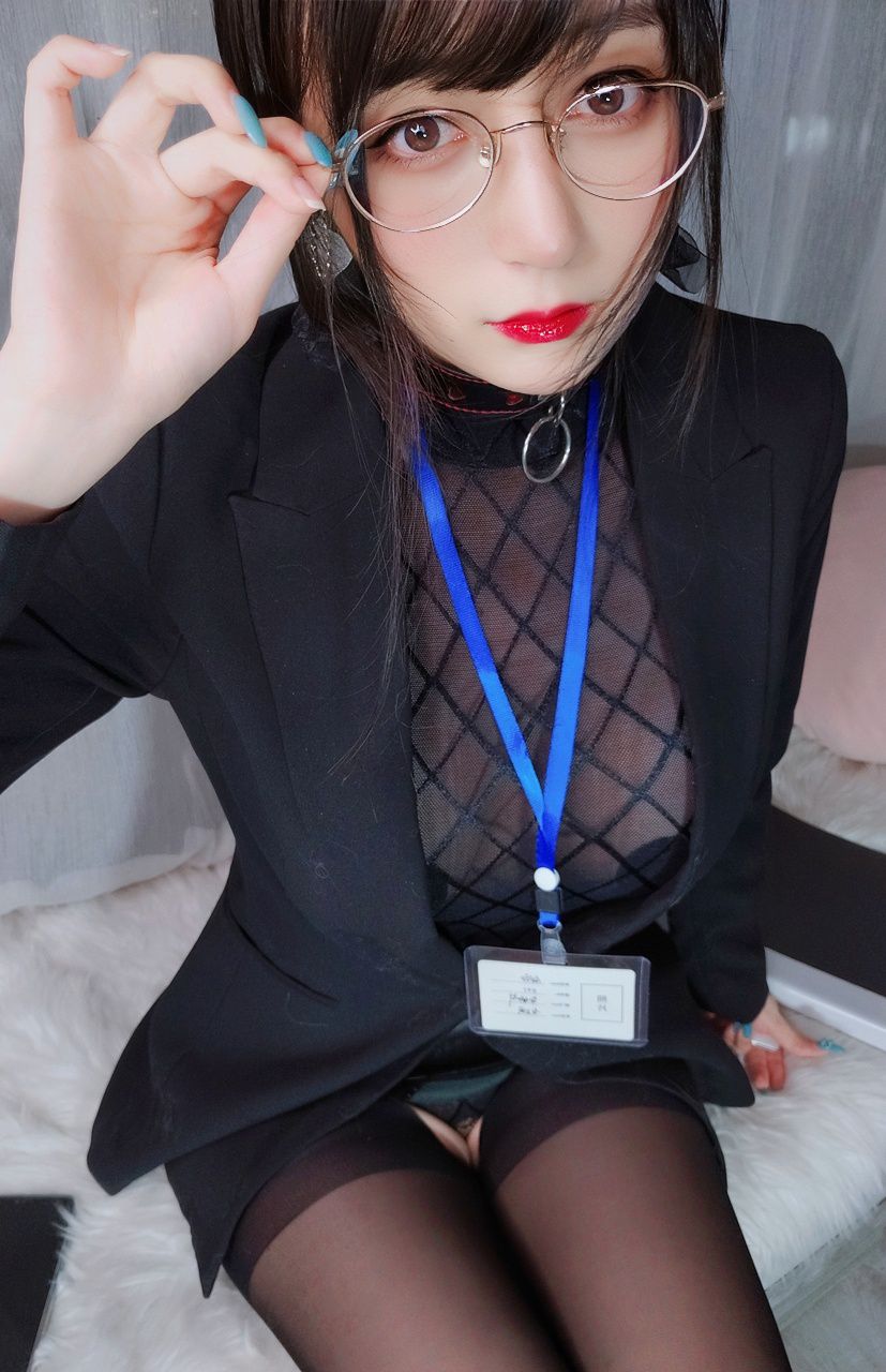  白银81 自撮り vol.57 黑丝情趣