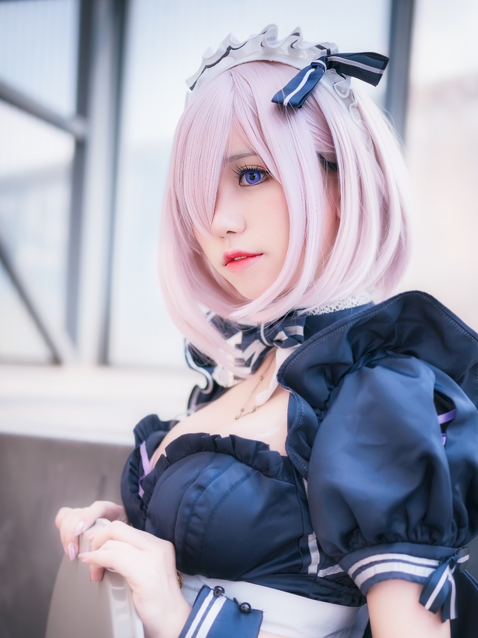  芋圆侑子 黑枪呆女仆自拍