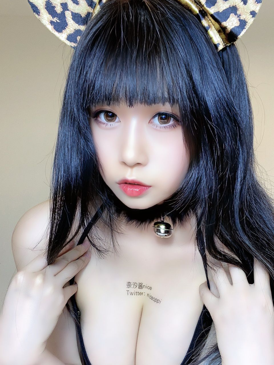  奈汐酱nice 自拍本 豹豹 奈汐吧！