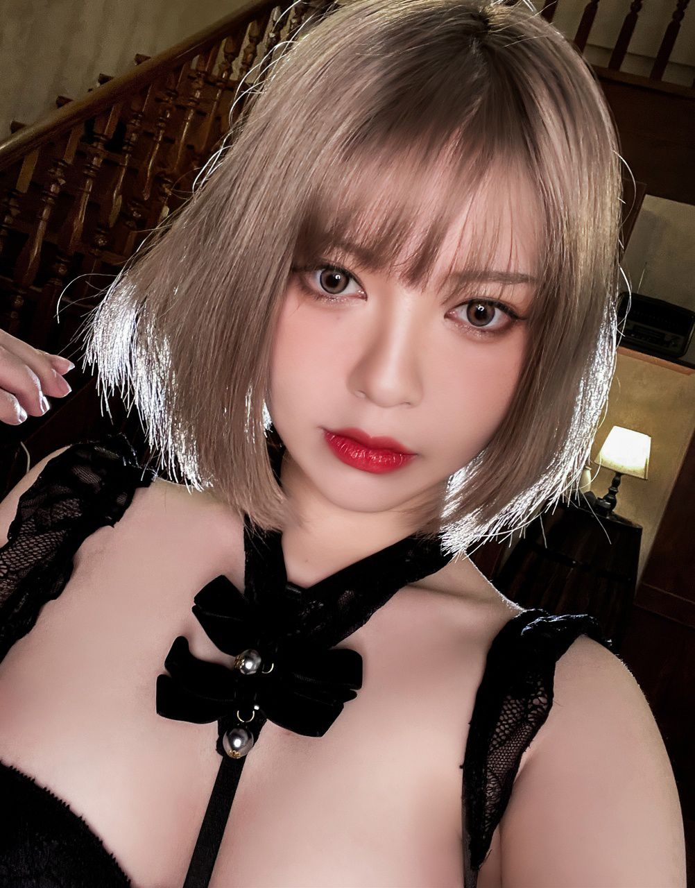  半半子 今日は黑