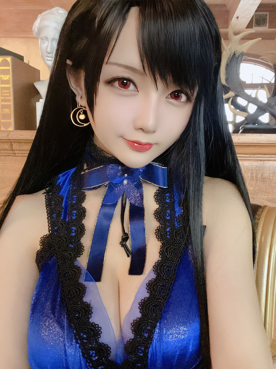  星之迟迟 蒂法蓝礼服 