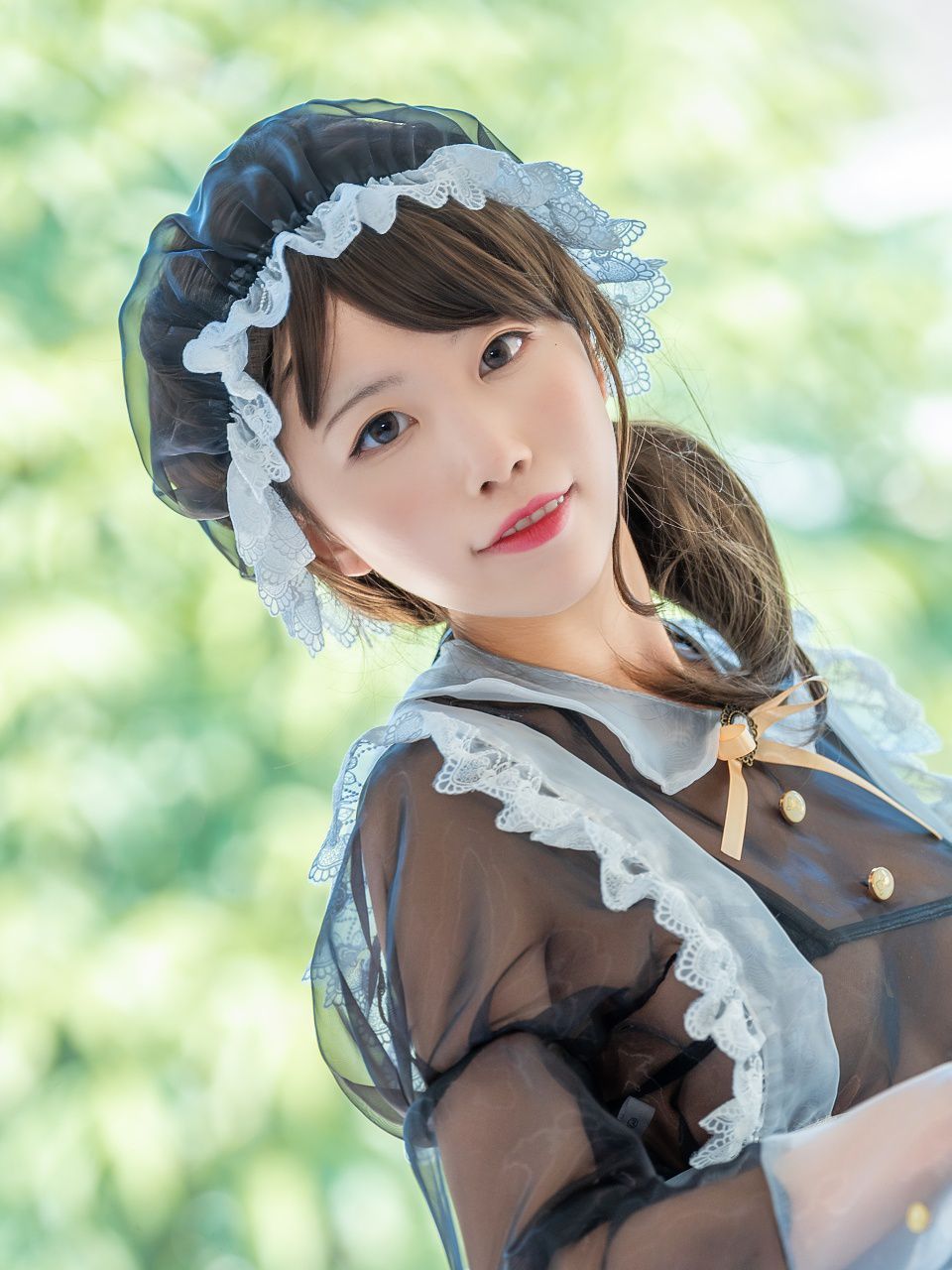  水淼aqua 透明女仆 