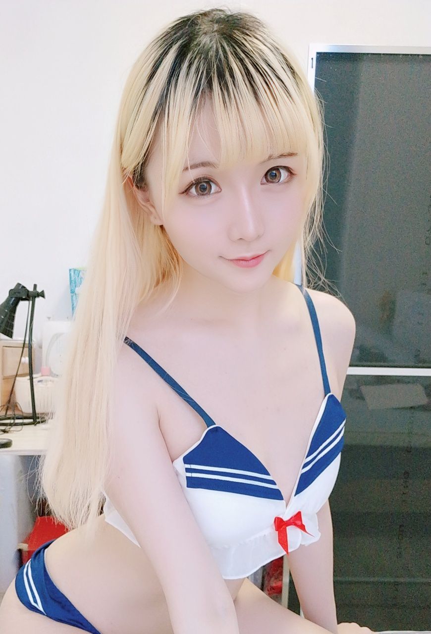  星之迟迟 定制 水手服内衣 