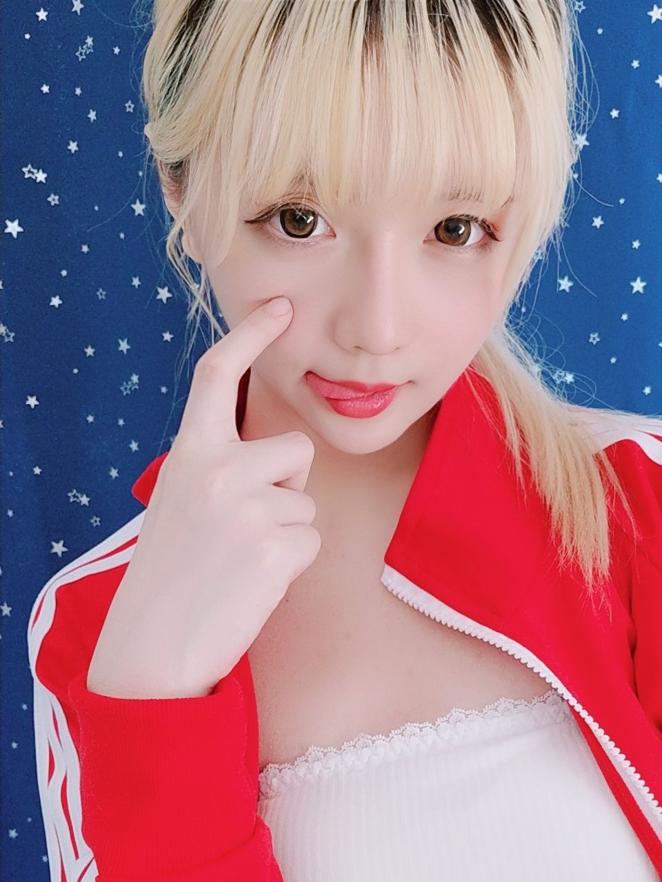  星之迟迟 定制 红色体操服 